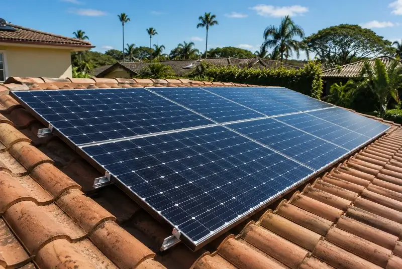 Installation de panneaux solaires à Boz